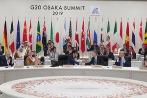 At the G20 Summit 2019 in Osaka, Japan (Source: Reuters)