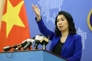 Foreign Ministry spokesperson Le Thi Thu Hang. (Photo: VNA/VNS)