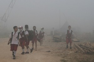 Indonesian students (Photo: AFP/VNA)