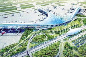 An artist’s impression of Long Thanh airport 