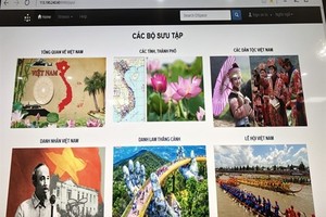 With more than 100,000 MARC (machine-readable-Cataloging) records, including over 5,000 digital and digitalized documents, the database is accessible by any Vietnamese and foreigner. (Photo: VNA)