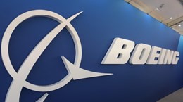The logo of Boeing (Photo: AFP/VNA)