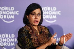 Indonesia's Finance Minister Sri Mulyani Indrawati attends the World Economic Forum on ASEAN at the Convention Center in Hanoi, Vietnam September 12, 2018. (Photo: Reuters)