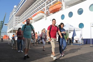  Visitors from MSC Splendida cruise ship in Thi Vai Port 