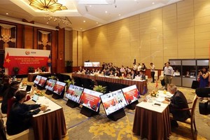 At the virtual Special ASEAN Economic Minister (AEM) Plus Three consultations on June 4 (Photo: VNA)