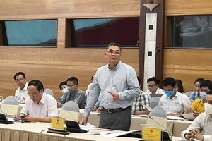 Chief of the Office of the Ministry of Public Security and spokesman, Maj. Gen. To An Xo at the event (Photo: VNA) 