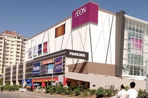 The temporary closure of AEON Mall 1 was announced late November 28. (Photo: AKP)