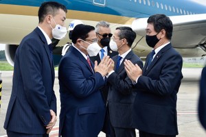 PM Pham Minh Chinh arrives in Indonesia for ASEAN Leaders’ Meeting