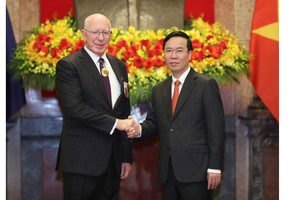 President Vo Van Thuong welcomes Governor-General of Australia David Hurley