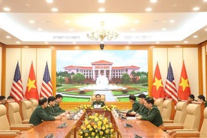 Vietnamese, US defence chiefs hold phone talks 