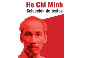 The cover of the Ho Chi Minh anthology introduced by the Communist Party of Uruguay (PCU) (Photo: VNA)