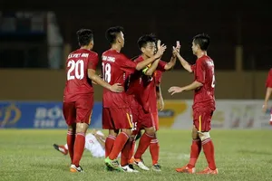 U.19 Việt Nam nhiều hy vọng tiếp tục góp mặt ở vòng chung kết. Ảnh: Dũng Phương