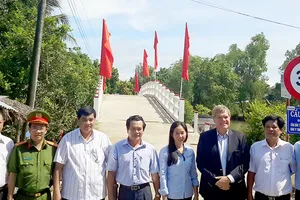 Ngày khánh thành cầu Ba Bình ở xã Vĩnh Phú Tây, huyện Phước Long