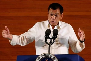 Tổng thống Philippines Rodrigo Duterte