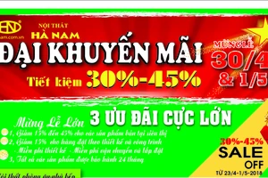 Nội thất Hà Nam: Nhanh tay săn khuyến mãi mừng đại lễ