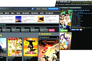 Nhiều trang web vi phạm bản quyền tại Việt Nam đang thu hút lượng lớn người xem. Ảnh: BHD