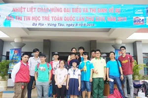 TPHCM về nhì toàn đoàn Hội thi Tin học trẻ toàn quốc