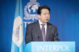 Chủ tịch Interpol Mạnh Hoành Vĩ. Ảnh: Interpol