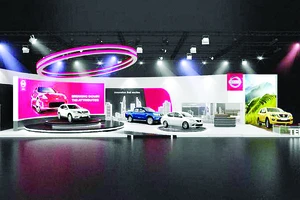 Khu trưng bày Nissan hiện đại và cá tính