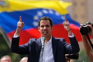 Ông Juan Guaido, Chủ tịch của Quốc hội, thủ lĩnh phe đối lập