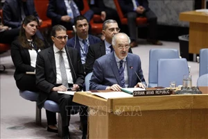 Đại diện thường trực của Syria tại LHQ Bashar Jaafari. Ảnh: THX/TTXVN