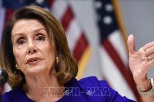 Chủ tịch Hạ viện Mỹ Nancy Pelosi. Ảnh: AFP/TTXVN