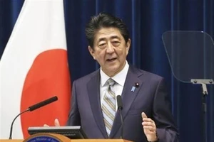 Thủ tướng Nhật Bản Shinzo Abe. Ảnh: Kyodo/TTXVN