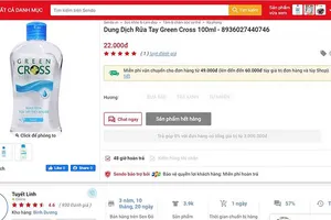 Người tiêu dùng nên mua nước rửa tay tại các kênh uy tín