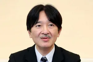 Thái tử Akishino. Nguồn: AP