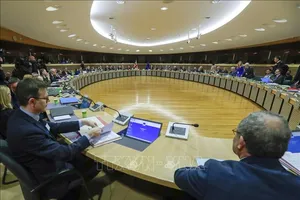  Toàn cảnh vòng đàm phán đầu tiên về quan hệ giữa Anh và EU hậu Brexit, tại Brussels, Bỉ ngày 2-3-2020. Ảnh minh họa: AFP/TTXVN.
