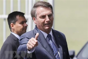 Tổng thống Brazil Jair Bolsonaro. Ảnh: AFP/TTXVN