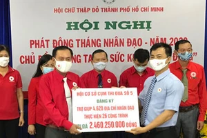 Phát động Tháng nhân đạo vì sức khỏe cộng đồng