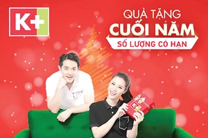 Quà tặng cuối năm chưa từng có từ K+ 