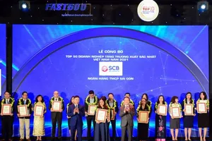 SCB vào Top 500 Doanh nghiệp tăng trưởng nhất Việt Nam 2021
