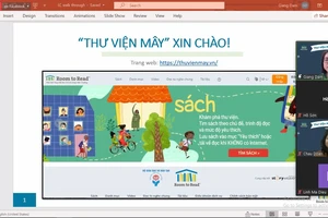 Thư viện Mây được thiết lập với nhiều tiện lợi dành cho người dùng 