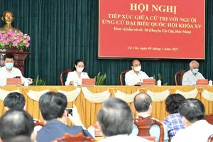 Lịch tiếp xúc cử tri trước kỳ họp thứ 2 - Quốc hội khóa XV