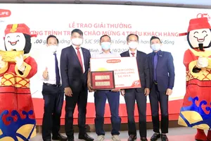 Dai-Ichi Life Việt Nam trao thưởng chương trình tri ân chào mừng 4 triệu khách hàng