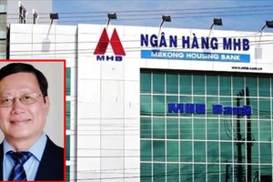 Ông Huỳnh Nam Dũng (ảnh nhỏ), cựu Chủ tịch HĐQT MHB