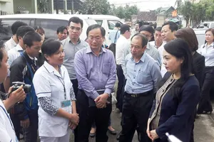 Bộ Y tế hỗ trợ công tác phòng chống dịch bệnh sau bão số 12
