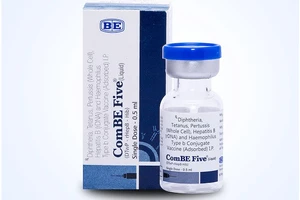 Vaccine ComBe Five thay thế cho Quinvaxem trong tiêm chủng mở rộng