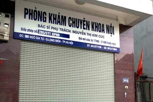 Đình chỉ phòng khám khiến cháu bé 22 tháng tuổi tử vong 