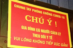 Hà Nội bỏ treo biển trước nhà người về từ TPHCM