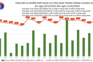 Ngày 11-1, thêm 16.035 ca mắc Covid-19 và 256 ca tử vong