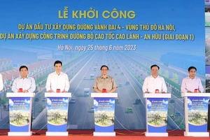 Khởi công xây dựng đường Vành đai 4 – Vùng Thủ đô và đường cao tốc Cao Lãnh – An Hữu