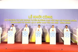 Khởi công cao tốc nối Đại lộ Thăng Long với cao tốc Hòa Lạc- Hòa Bình