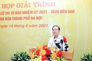 Hà Nội họp giải trình việc trên 400 kiến nghị của cử tri chưa được giải quyết dứt điểm