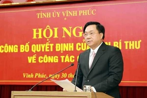 Ông Trần Duy Đông được bầu giữ chức Chủ tịch UBND tỉnh Vĩnh Phúc 