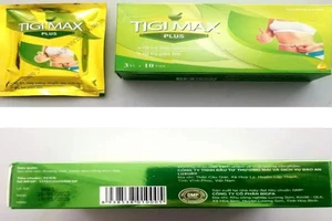 Phát hiện sản phẩm bảo vệ sức khỏe TIGI MAX PLUS chứa chất cấm gây bệnh tim mạch