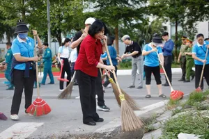Hà Nội ra quân tổng vệ sinh môi trường để Thủ đô "sáng - xanh - sạch - đẹp"