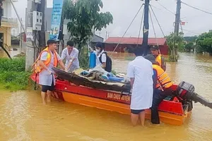 Trực cấp cứu 24/24 giờ, sẵn sàng tiếp nhận nạn nhân do bão Ragasa gây ra